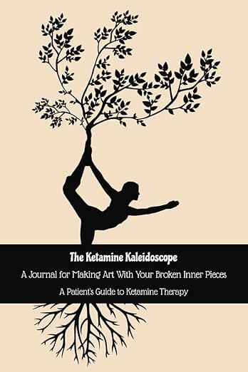 Your guide to lasting change. This guided journal supports you from preparation to integration —combining somatic grounding, breathwork, creative expression, and emotional tracking & regulation. A guided ketamine therapy journal that helps you reduce anxiety and depression, regulate your nervous system, and integrate every session—from preparation to transformation.