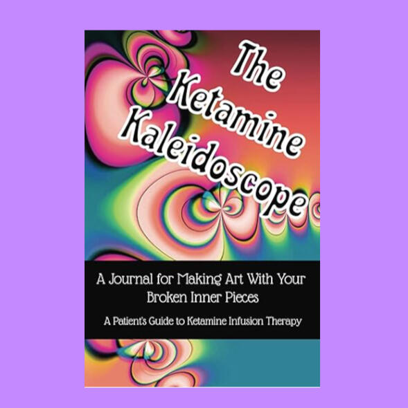 Ketamine Therapy Workbook Trippy Cover